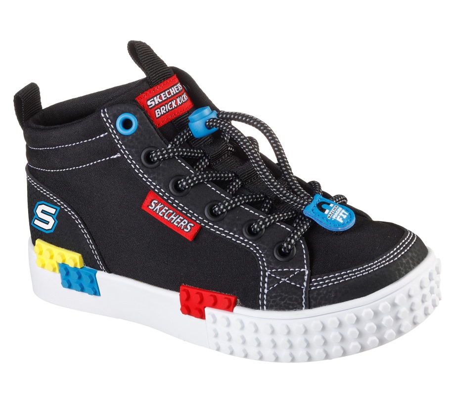 Skechers Brick Kicks Kool Bricks Black Multi