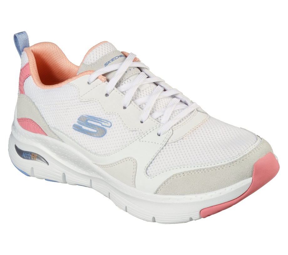 Arch Fit Vista View White Multi Skechers
