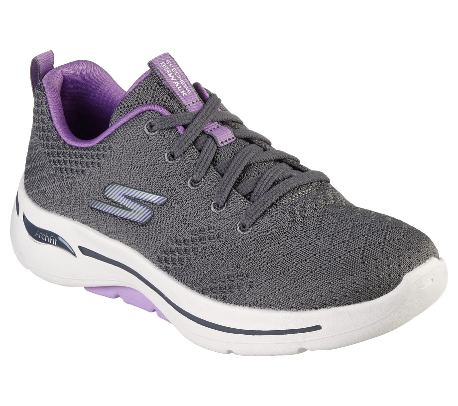 GOwalk Arch Fit Unify Skechers Gray Lavender
