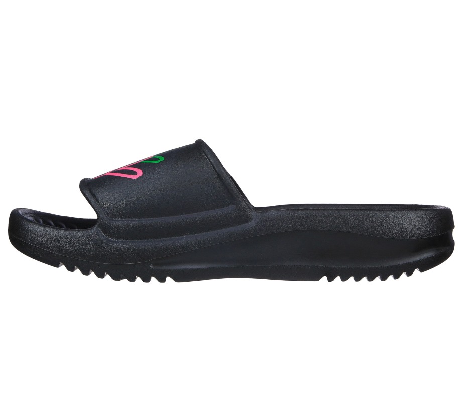 JGoldcrown Foamies In Love with Love Black Multi Skechers