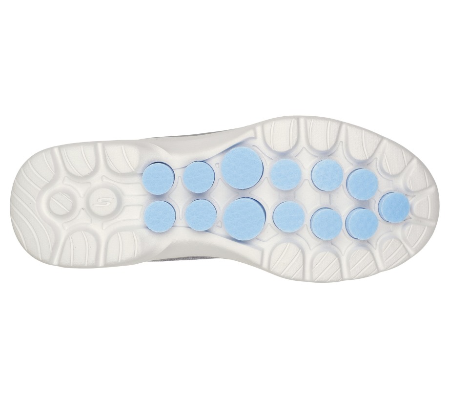 GOwalk 6 Iconic Vision Gray Blue Skechers