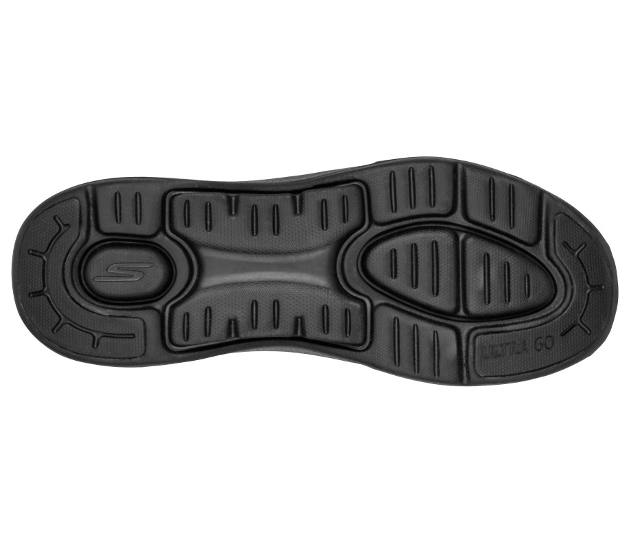 GO WALK Arch Fit Winter Visit Skechers Black Gray