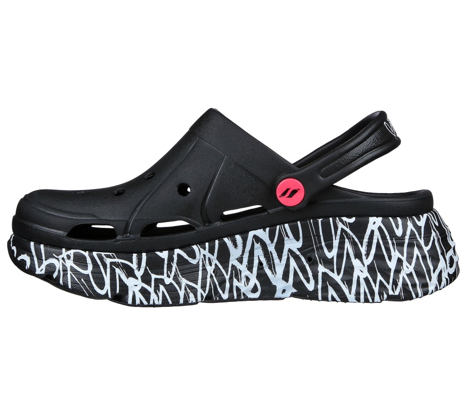 Skechers JGoldcrown Foamies Max Cushioning Love True Black