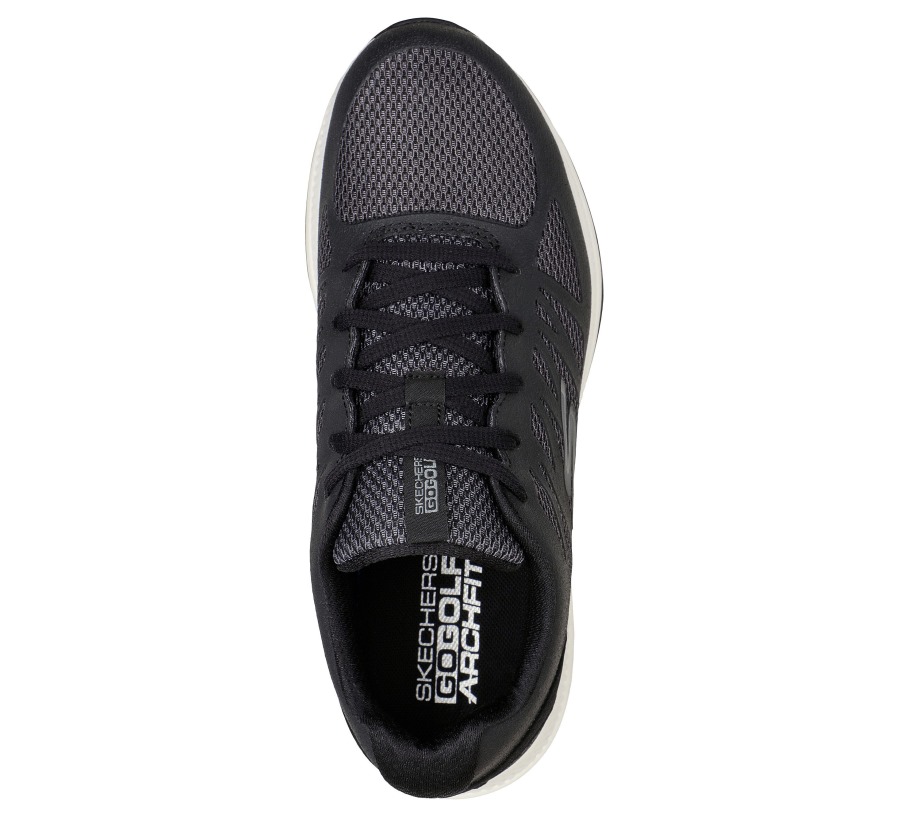 GO GOLF Elite 5 Score Black White Skechers