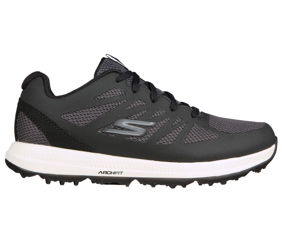 GO GOLF Elite 5 Score Black White Skechers