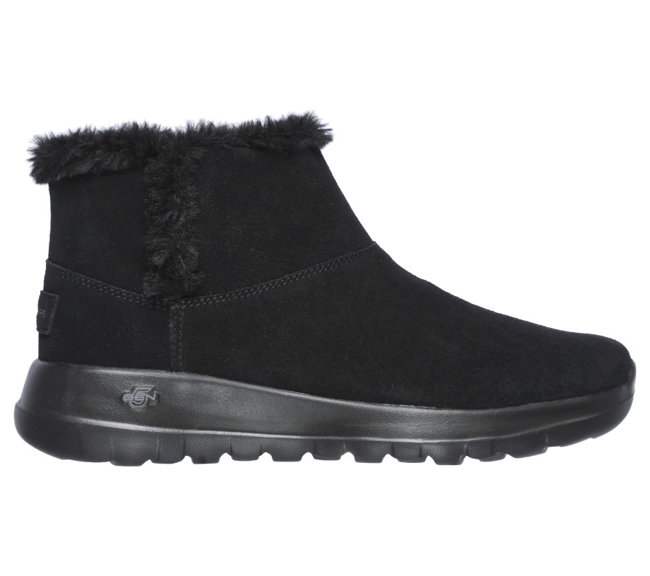 On the GO Joy Bundle Up Black Skechers