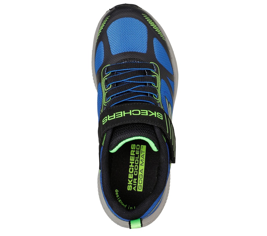 GO RUN Consistent Kelpton Skechers Blue Black