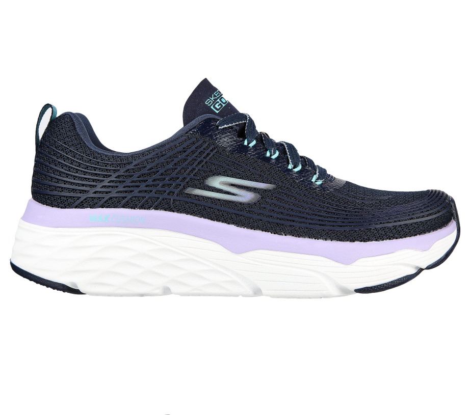 Max Cushioning Elite Skechers Navy Lavender