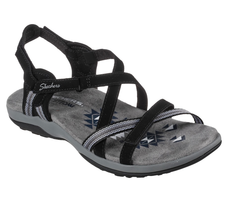 Reggae Slim Sun Array Black Skechers