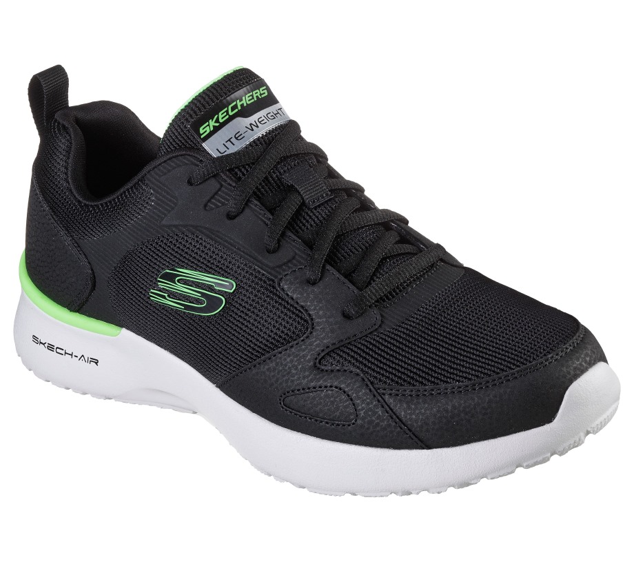 Skech-Air Dynamight Black Lime Skechers
