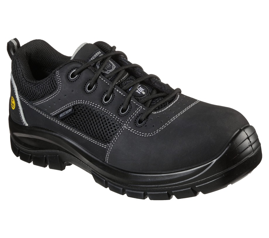 Work Trophus ST Black Skechers