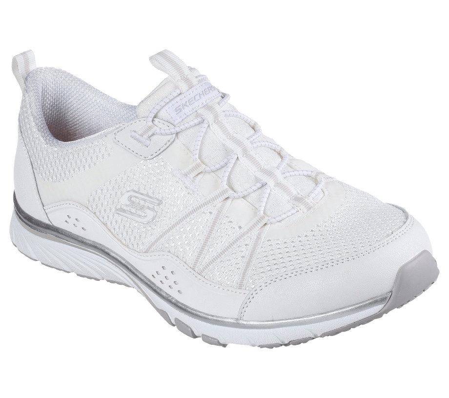 Skechers Gratis Sport White Silver