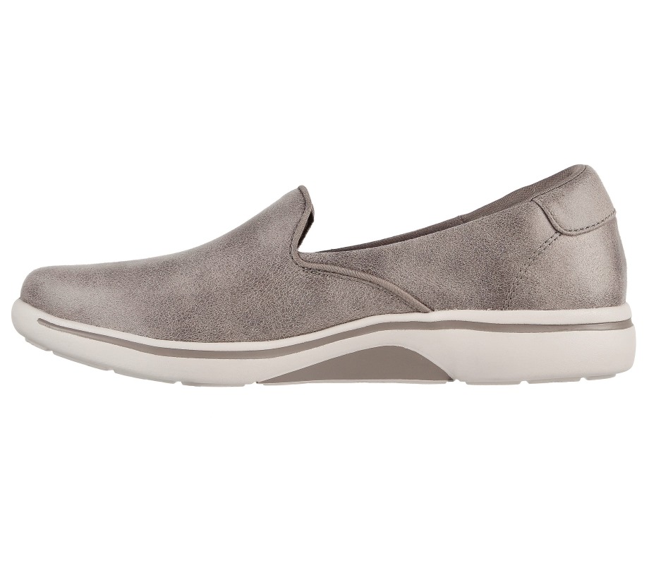 Arch Fit Uplift To The Beat Dark Taupe Skechers