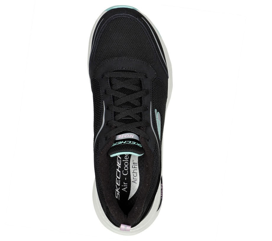 Arch Fit Gentle Stride Skechers Black Mint