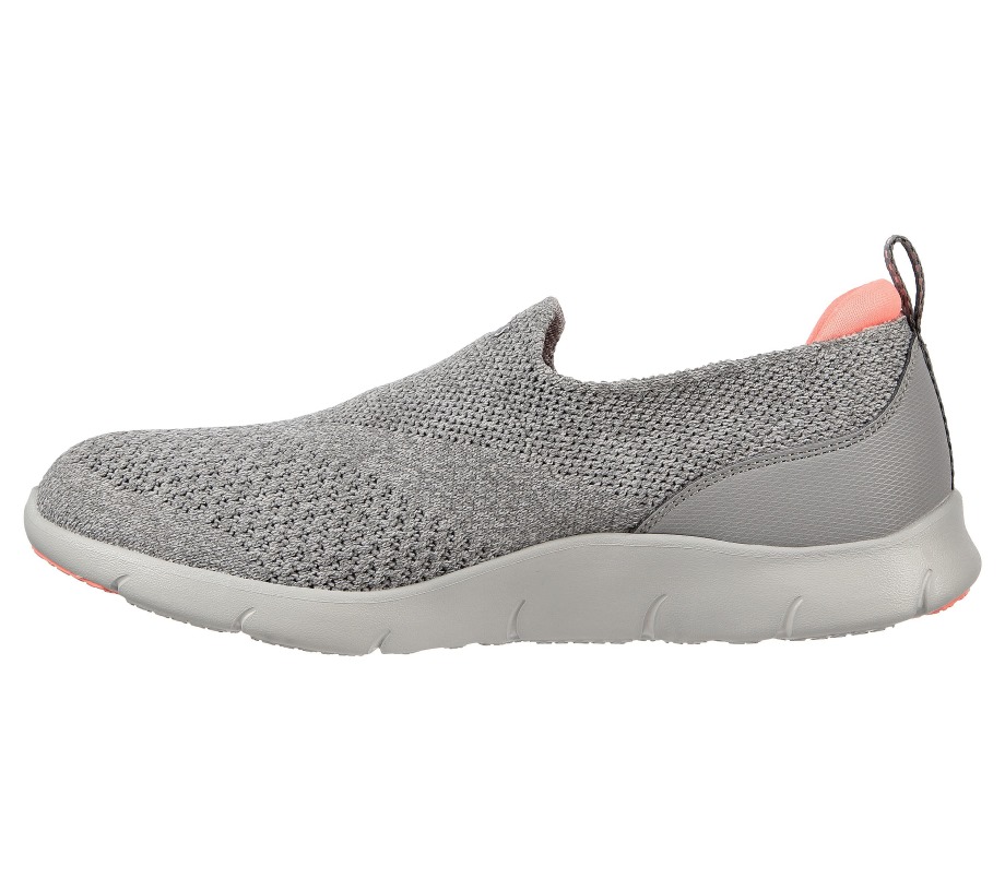 Arch Fit Refine Don't Go Charcoal Skechers
