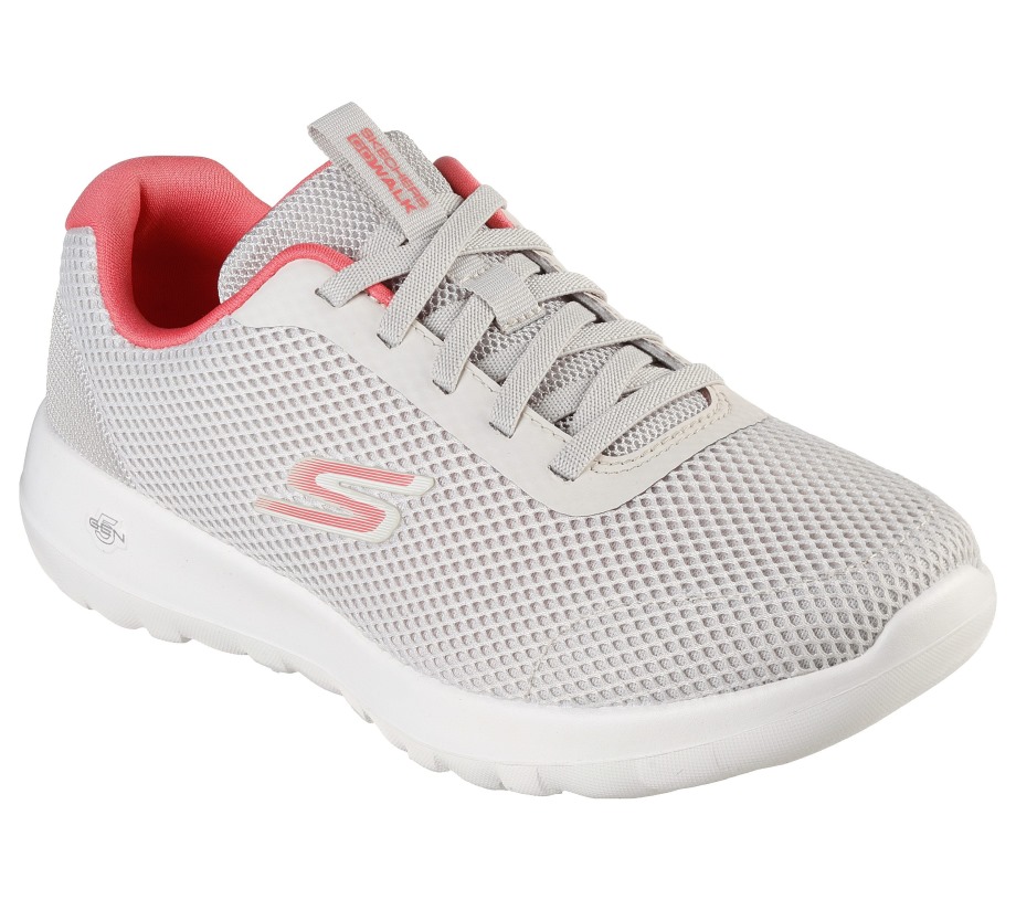 GOwalk Joy Light Motion Off White Pink Skechers