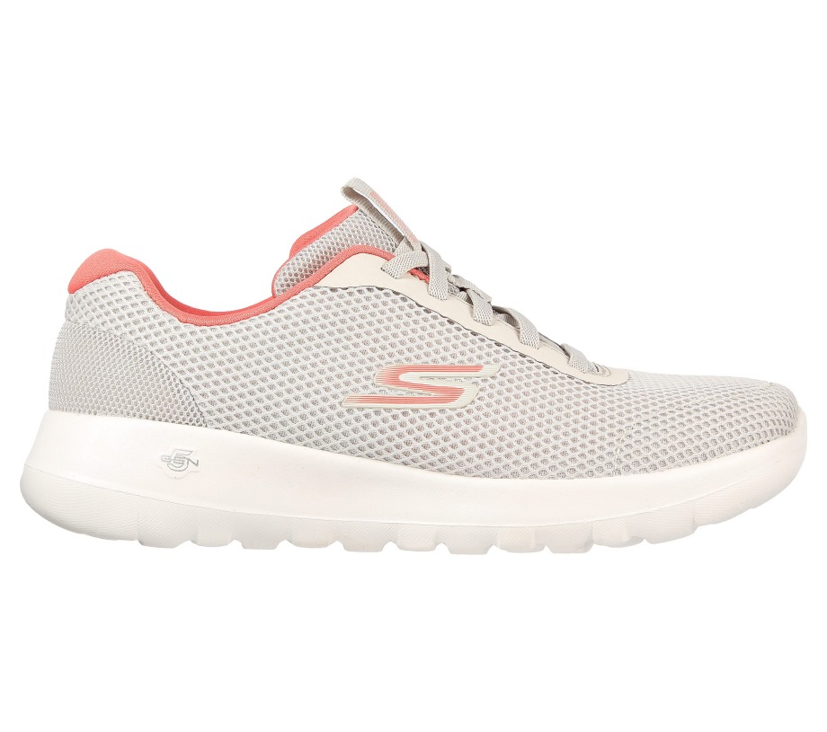 GOwalk Joy Light Motion Off White Pink Skechers