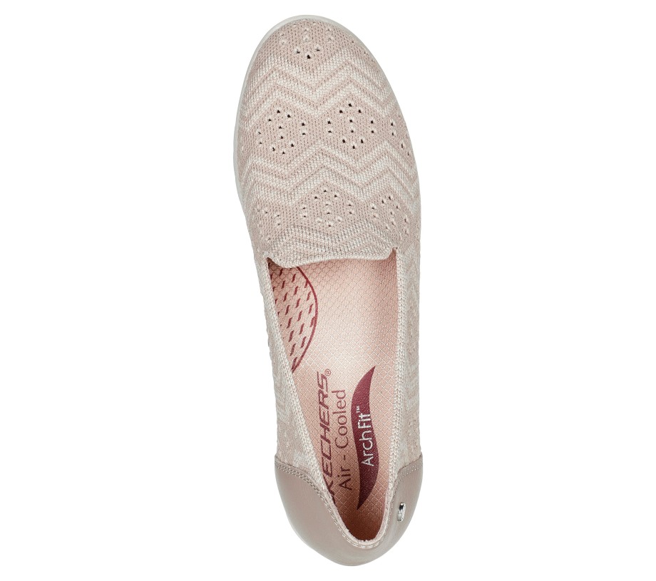 Arch Fit Cleo Wedge Skechers Taupe