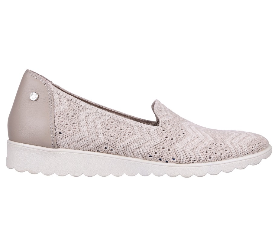 Arch Fit Cleo Wedge Skechers Taupe