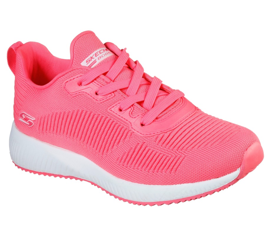 Skechers BOBS Sport Squad Glowrider Neon Pink