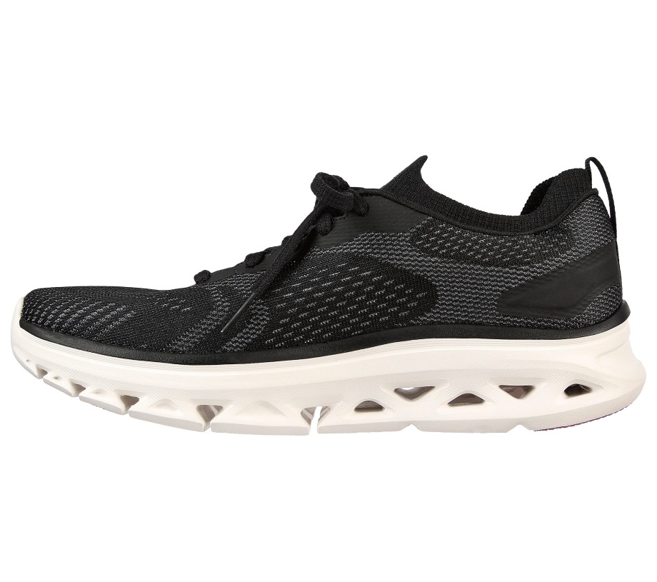 Skechers GOrun Glide-Step Flex Black White