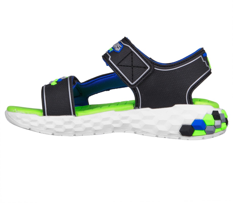 Mega-Splash 2.0 Cuboshore Black Lime Skechers