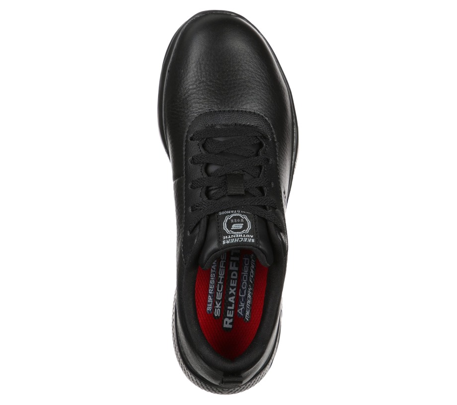 Work Relaxed Fit Marsing Gmina SR Skechers Black