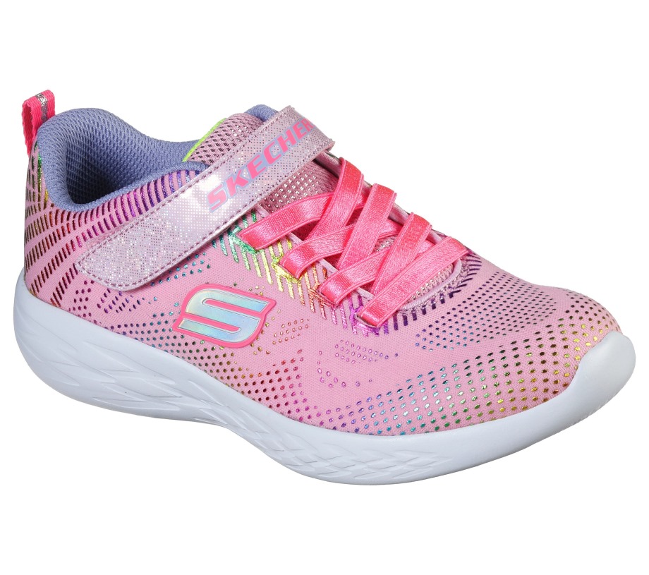 GOrun 600 Shimmer Speed Skechers Light Pink