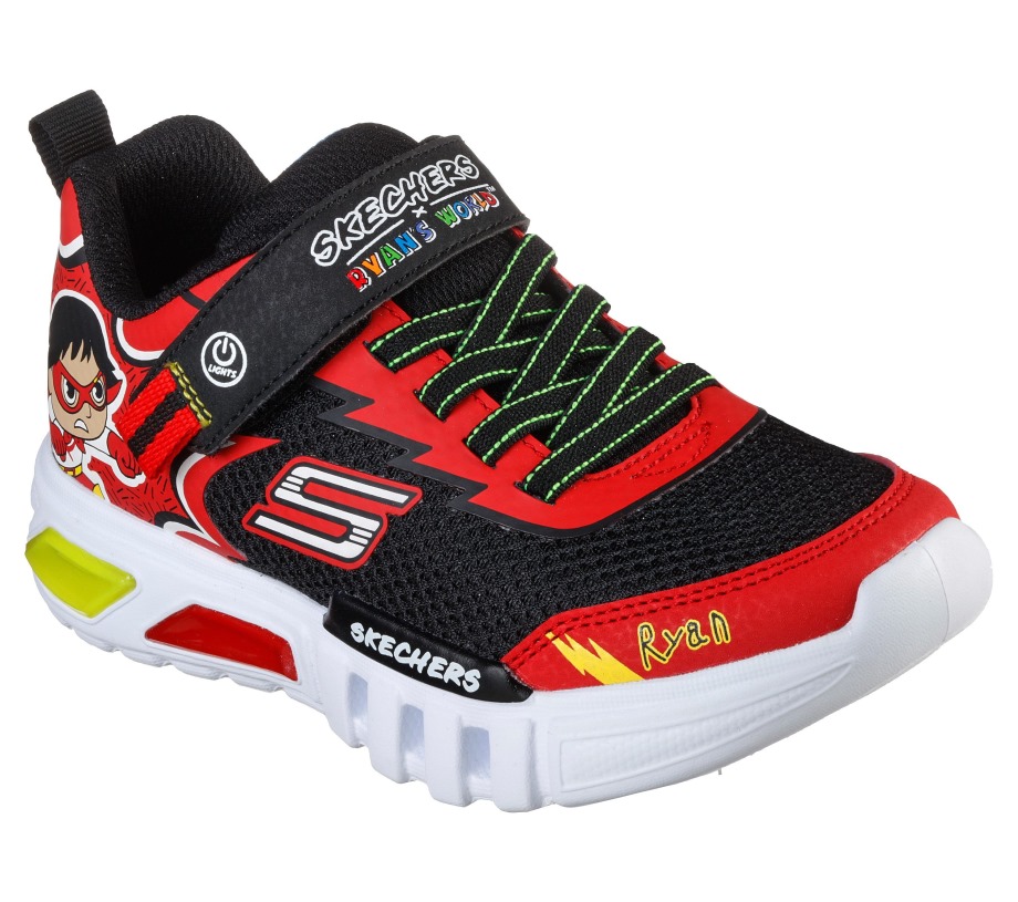 Skechers Ryan's World Flex-Flow Hero-Speed Red Black