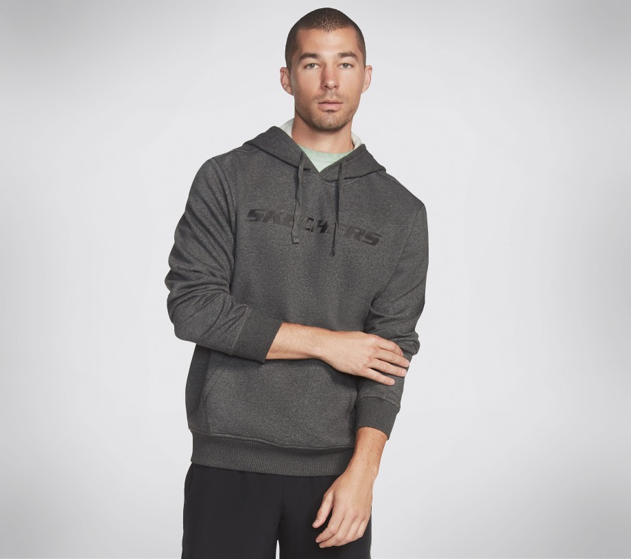 Apparel Heritage Pullover Hoodie Skechers Charcoal
