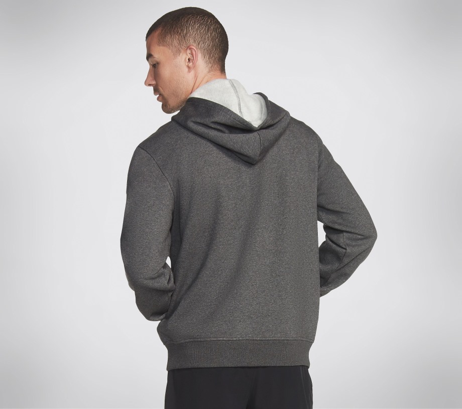 Apparel Heritage Pullover Hoodie Skechers Charcoal