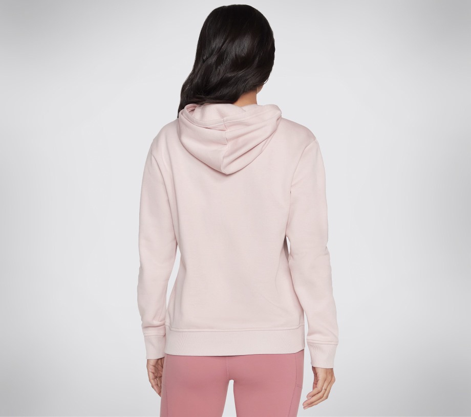 Skechers Signature Pullover Hoodie Light Pink