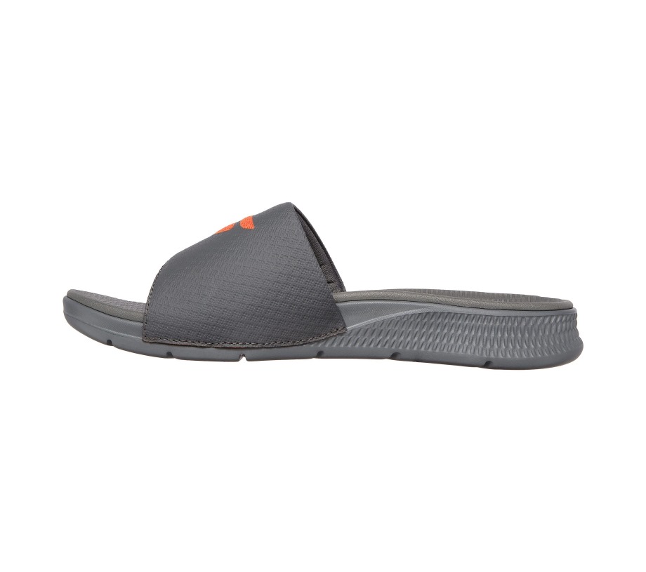 GO Consistent Halo Charcoal Orange Skechers