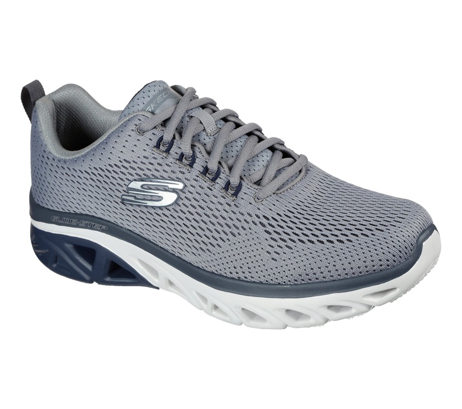 Skechers Glide-Step Sport Wave Heat Gray Navy