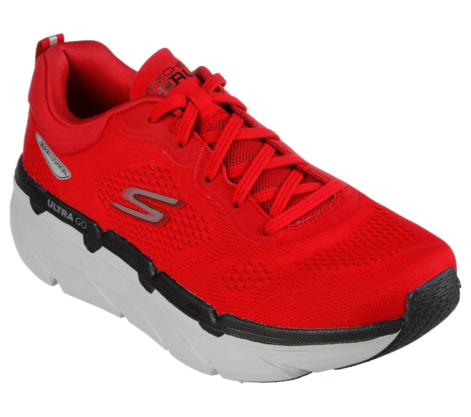 Skechers Max Cushioning Premier Perspective Red Black