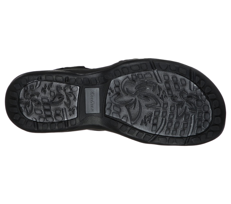 Reggae Slim Simply Stretch Black Skechers