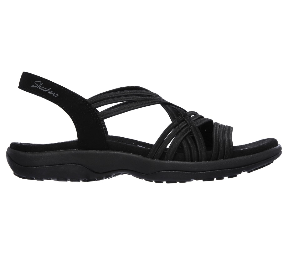 Reggae Slim Simply Stretch Black Skechers