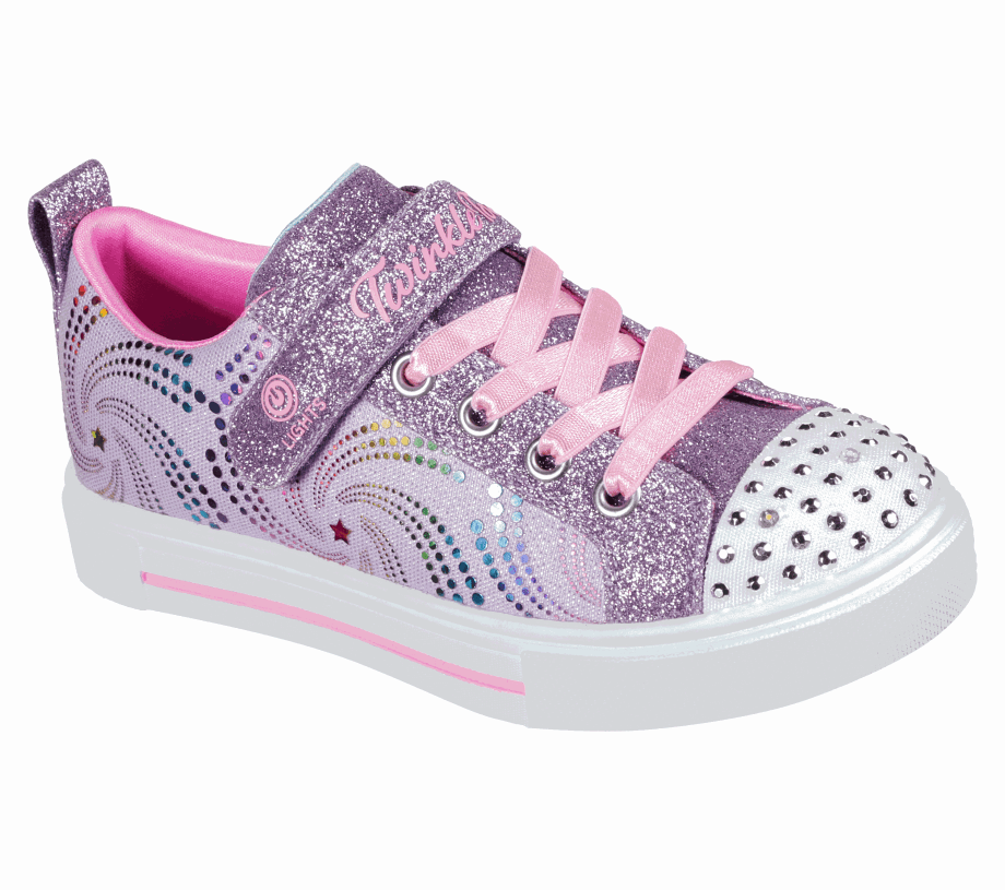 Skechers Twinkle Toes Twinkle Sparks Lavender Multi
