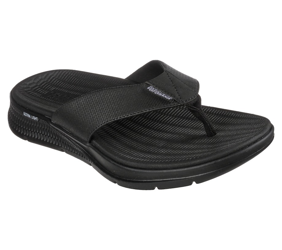 GO Consistent Sandal Synthwave Black Skechers
