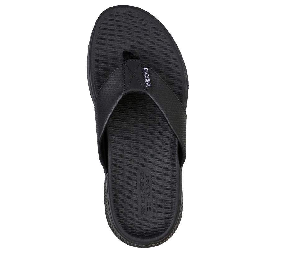GO Consistent Sandal Synthwave Black Skechers