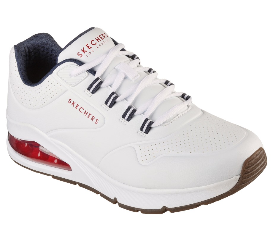 Uno 2 Skechers White Navy