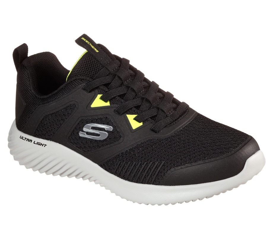 Bounder High Degree Skechers Black