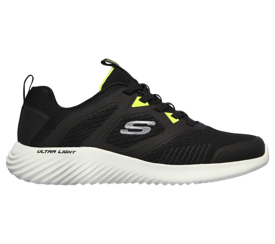 Bounder High Degree Skechers Black