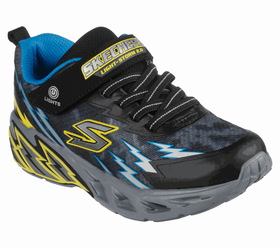 Light Storm 2.0 Skechers Black Blue