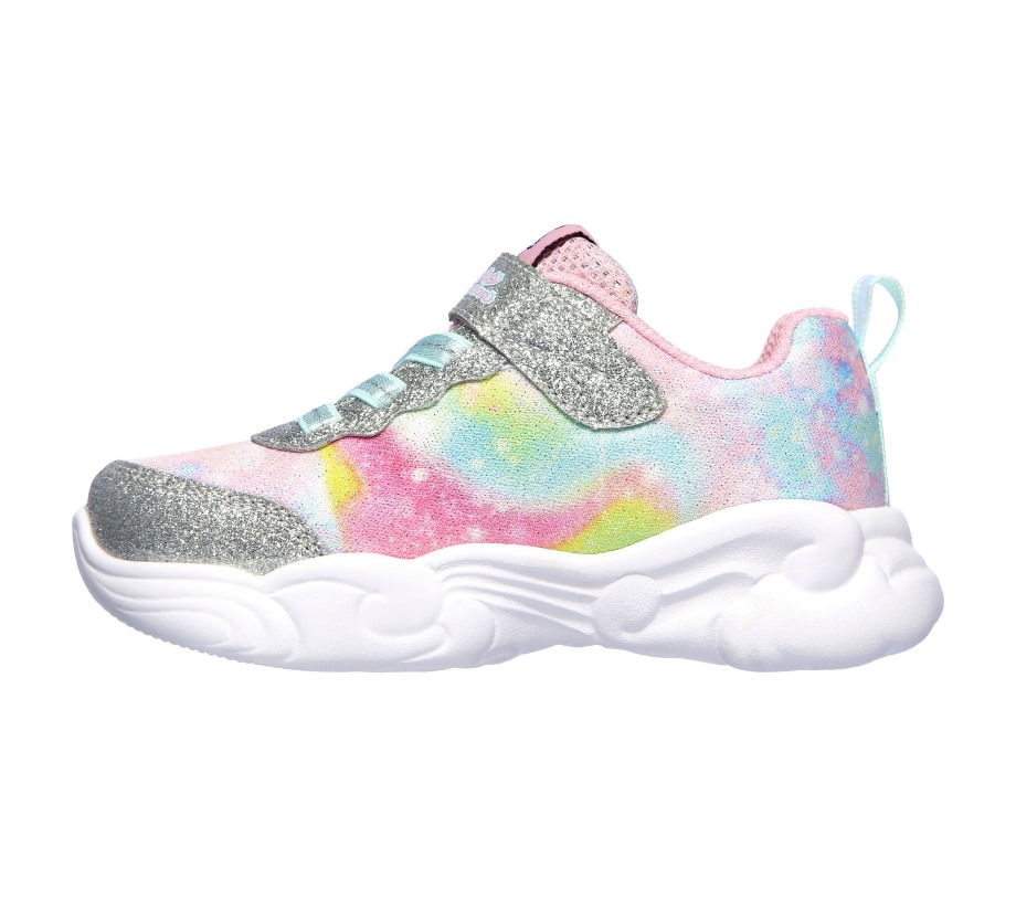Skechers Unicorn Storm Silver Light Pink