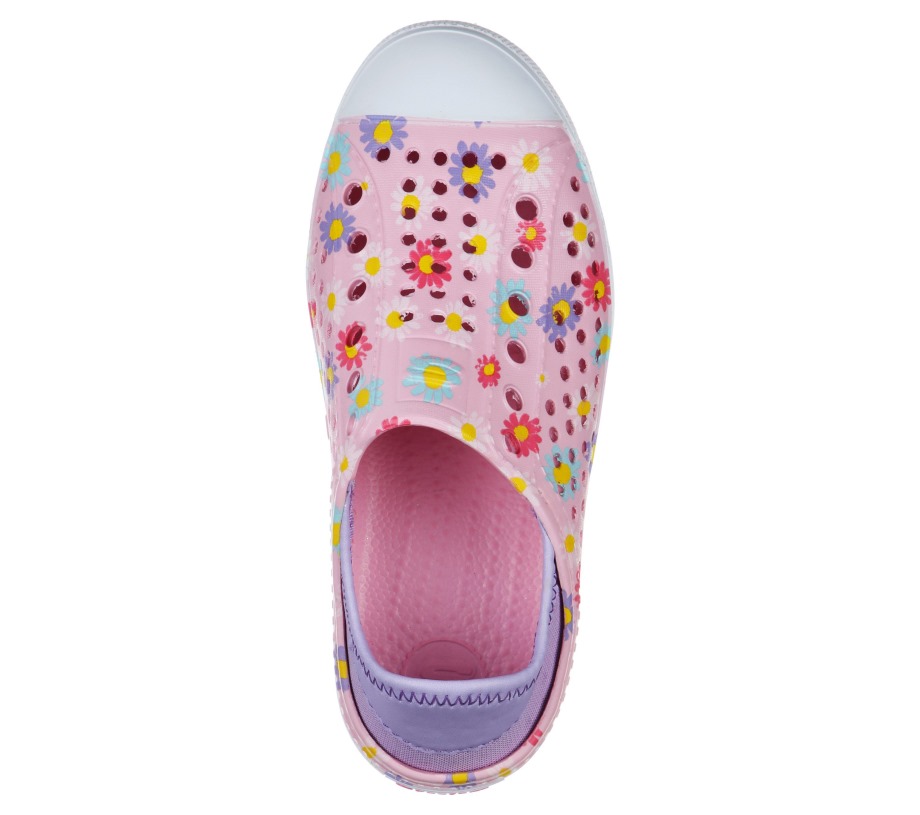 Guzman Steps Hello Daisy Skechers Pink