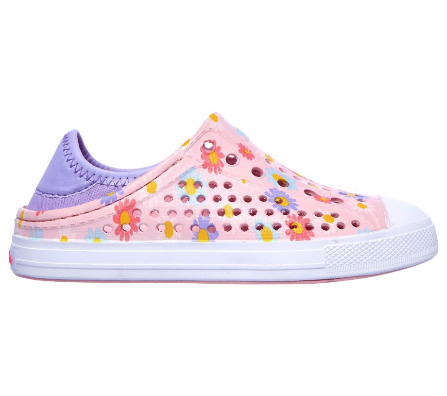 Guzman Steps Hello Daisy Skechers Pink