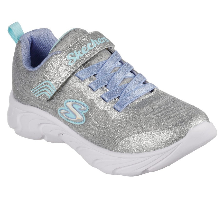 Dynamic Dash Infinite Shimmer Light Gray Skechers