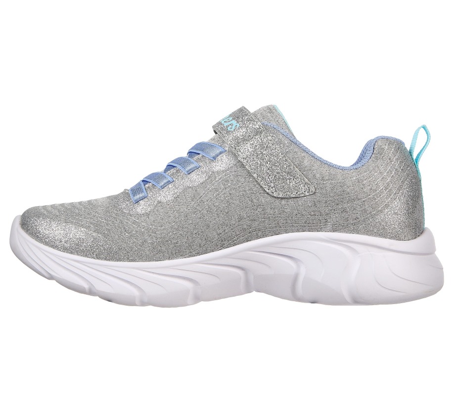 Dynamic Dash Infinite Shimmer Light Gray Skechers