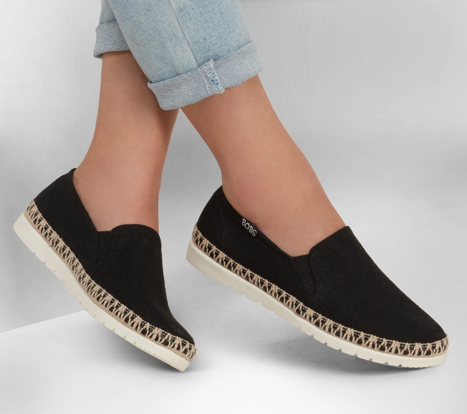BOBS Flexpadrille 3.0 Dark Horse Skechers Black